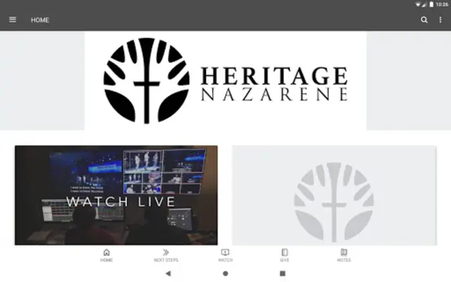 Heritagenaz.Church android App screenshot 2