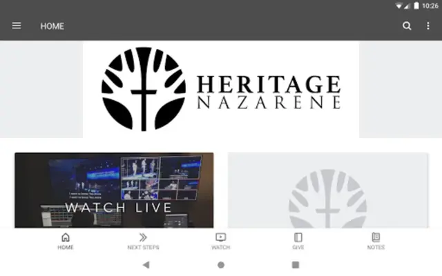 Heritagenaz.Church android App screenshot 5